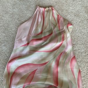 Silk halter